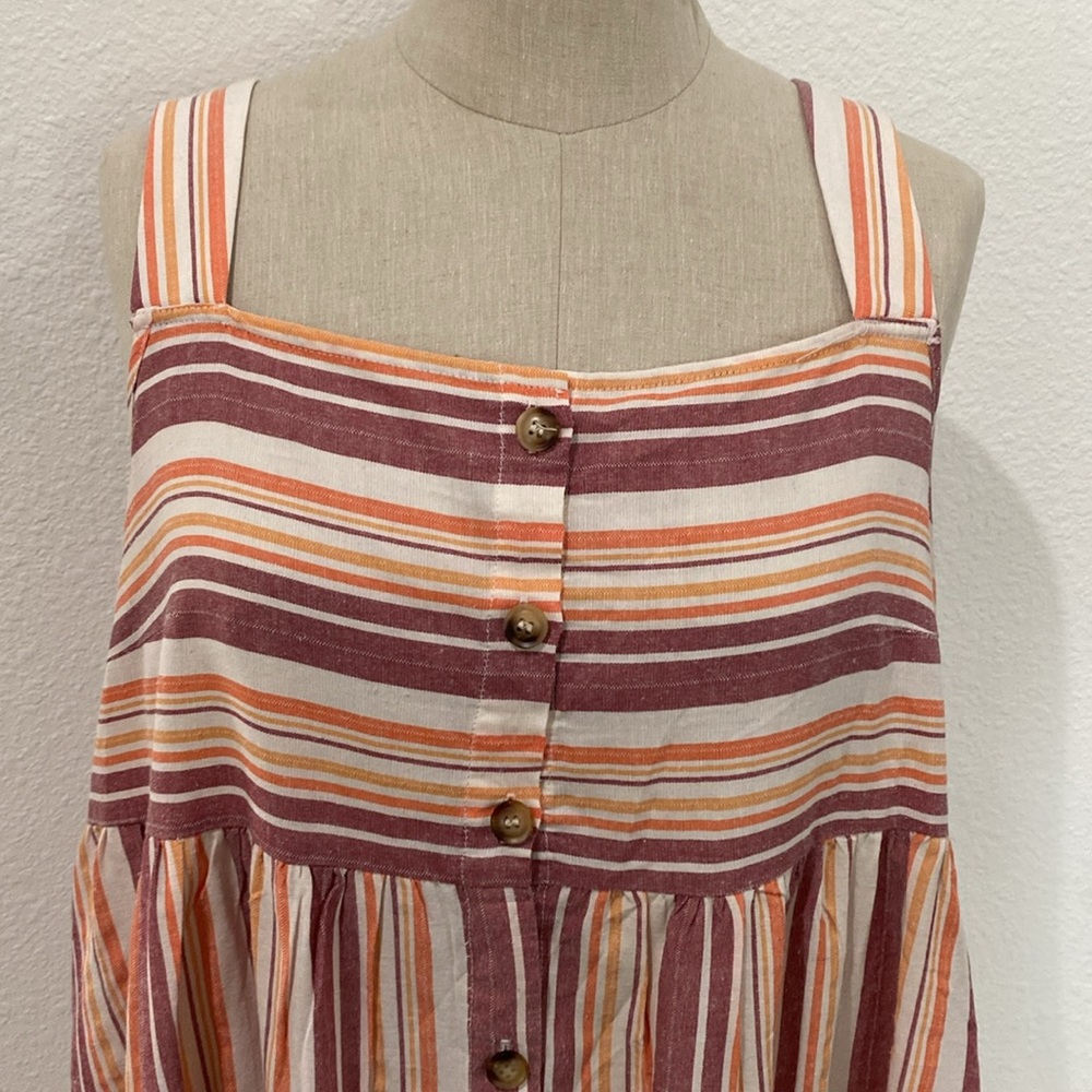 SHEIN Sun dress lightweight button down with pockets - Picture 2 of 7